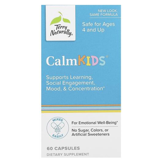 Основне фото товара Calm Kids Ages 4 and Up, Підтримка стресу, 60 капсул