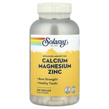 Calcium Magnesium Zinc Кальций Магний Цинк Solaray