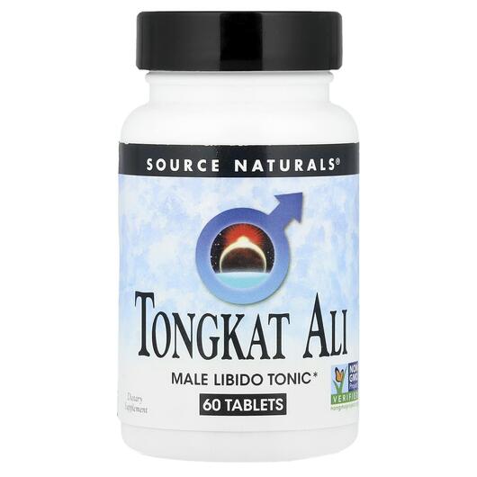 Основне фото товара Source Naturals, Tongkat Ali, Тонгкат Алі, 60 таблеток