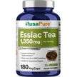 Фото товару Nusa Pure, Essiac Tea 1350 mg, Чай Ессіак, 180 капсул