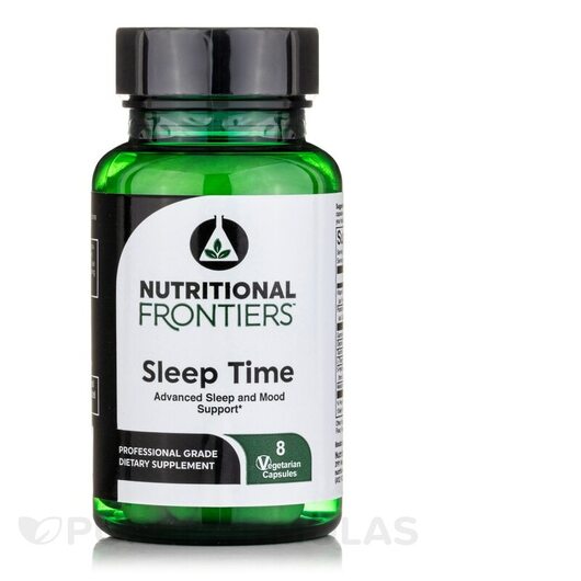 Основне фото товара Nutritional Frontiers, Sleep Time, Мелатонін, 8 капсул