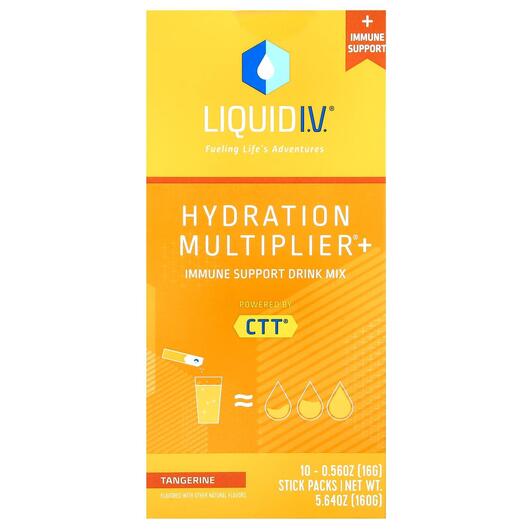Основне фото товара Liquid I.V., Hydration Multiplier, Електроліти, 10 шт