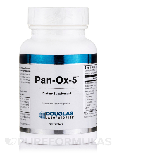 Основне фото товара Douglas Laboratories, Pan-Ox-5, Панкреатин, 90 таблеток