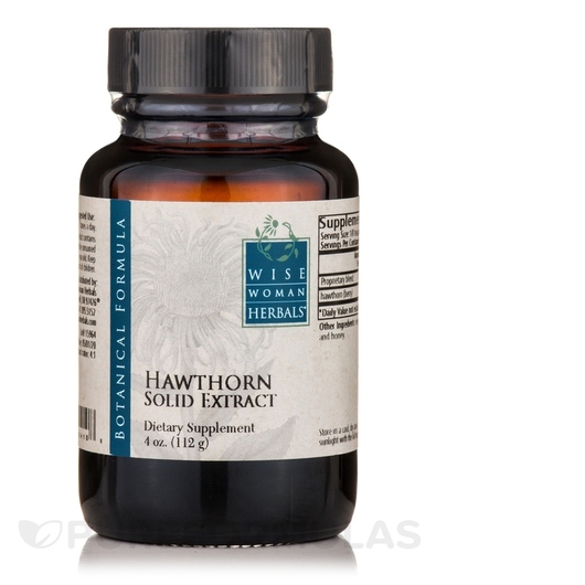 Основне фото товара Wise Woman Herbals, Hawthorn Solid Extract, Глід, 120 г