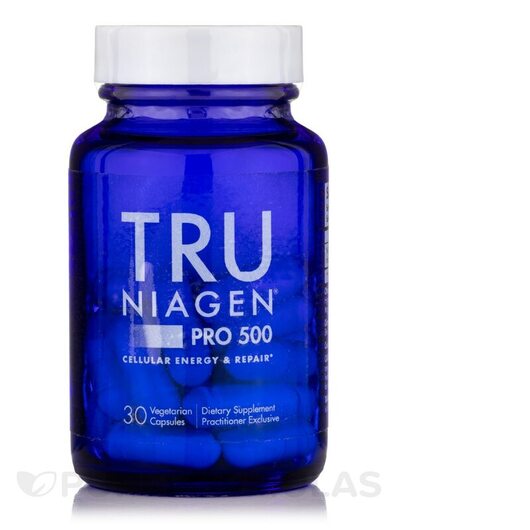 Основне фото товара Tru Niagen, Tru Niagen Pro 500 mg, Нікотинамід рибозид, 30 капсул