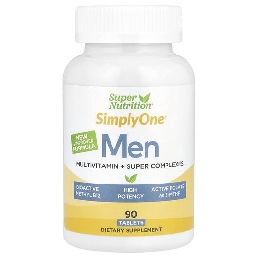 Основне фото товара SimplyOne Men’s Multivitamin +, Вітаміни для чоловіків, 90 