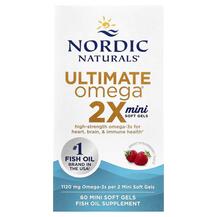 Ultimate Omega 2X Ультимейт Омега 1120 мг Nordic