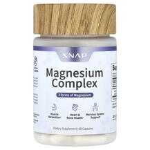 Магній Magnesium Complex Snap Supplements 60 капсул