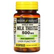 Фото товару Mason, Whole Herb Milk Thistle 500 mg, Розторопша, 60 капсул
