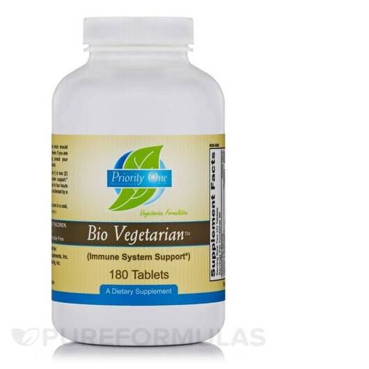 Основне фото товара Bio-Vegetarian Immune System Support, Підтримка імунітету, 180 та
