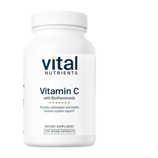 Основне фото товара Vitamin C with Bioflavonoids, Вітамін C, 100 капсул