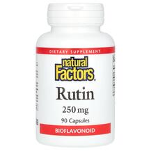Рутин Rutin 250 mg Natural Factors 90 капсул