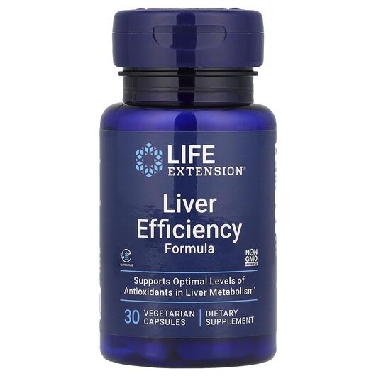 Основне фото товара Liver Efficiency Formula, Підтримка Печінки, 30 капсул