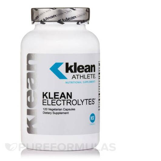 Основне фото товара Klean Athlete, Klean Electrolytes, Електроліти, 120 капсул