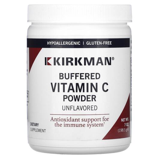 Основне фото товара Buffered Vitamin C Powder Unflavored, Вітамін C Аскорбат Натрію, 