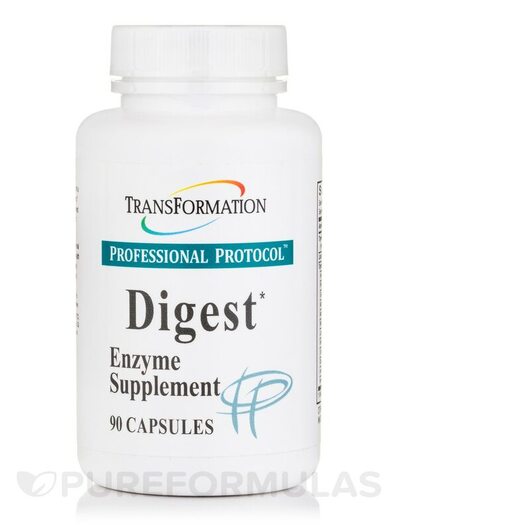 Основне фото товара Transformation Enzymes, Digest, Ферменти, 90 капсул