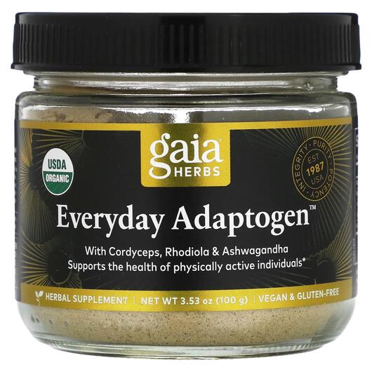 Основне фото товара Everyday Adaptogen With Cordyceps Rhodiola & Ashwagandha, Ашв