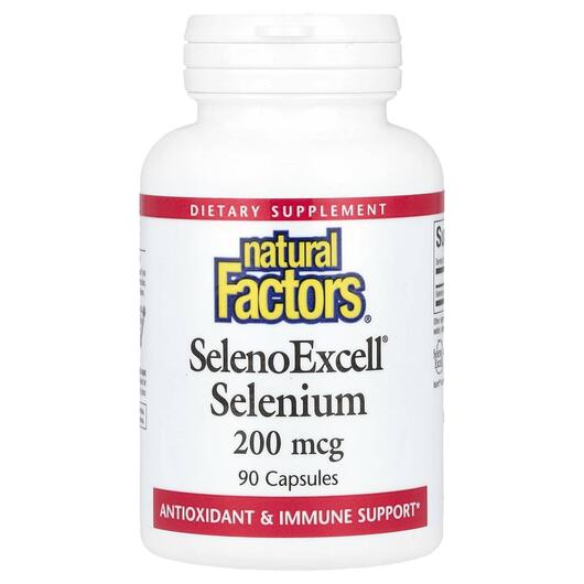 Основне фото товара SelenoExcell Selenium200 mcg 90, Селен, 90 капсул