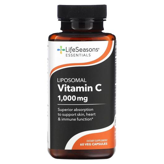 Основне фото товара Liposomal Vitamin C 500 mg, Вітамін C Ліпосомальний, 60 капсул