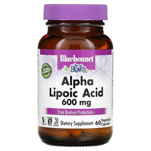 Основне фото товара Alpha Lipoic Acid, Альфа-ліпоєва кислота, 60 капсул