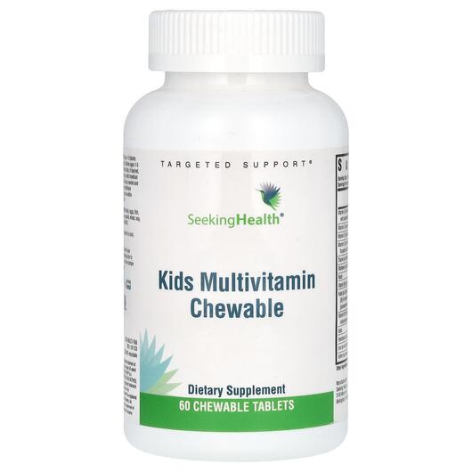 Основне фото товара Kids Multivitamin Chewable, Вітаміни для дітей, 60 таблеток