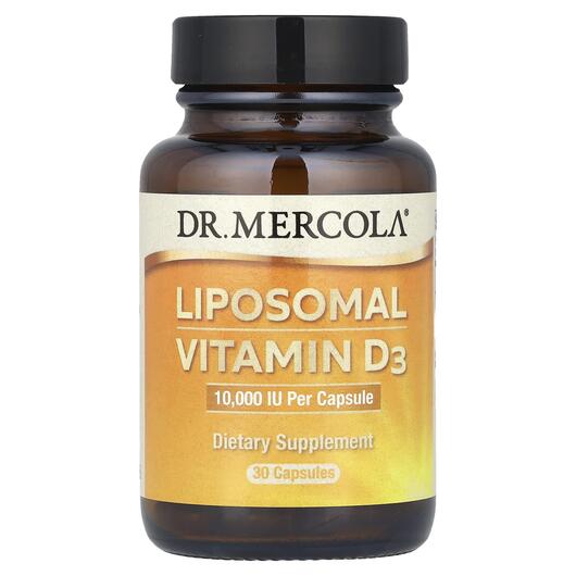 Основне фото товара Liposomal Vitamin D3 10000 IU, Ліпосомальний D3, 30 капсул