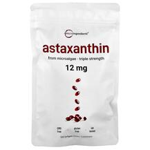 Астаксантин Astaxanthin 12 mg Micro Ingredients