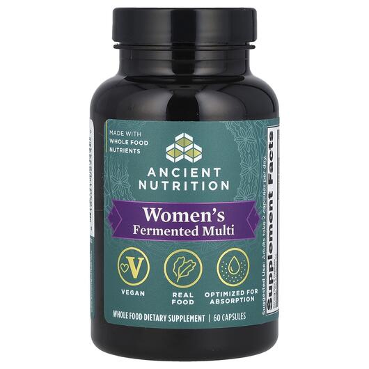 Основне фото товара Women's Fermented Multi, Мультивітаміни, 60 капсул