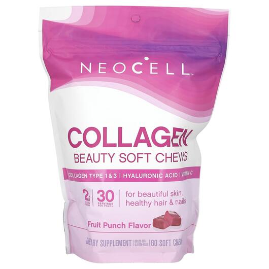 Основне фото товара Neocell, Collagen Beauty, Колаген, 60 таблеток