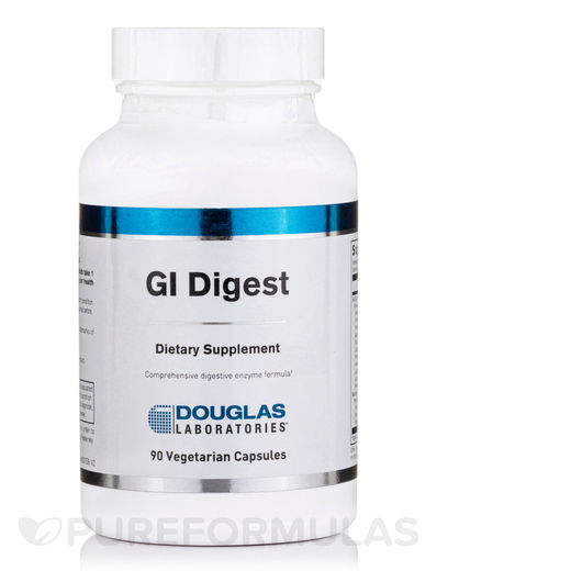 Основне фото товара Douglas Laboratories, GI Digest, Підтримка кишківника, 90 капсул