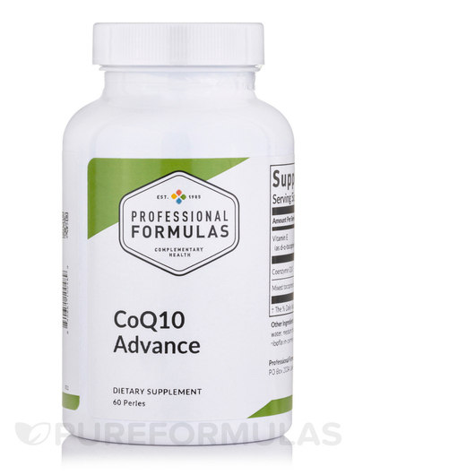 Основне фото товара Professional Formulas, CoQ10 Advance, Коензим CoQ10, 60 Perles