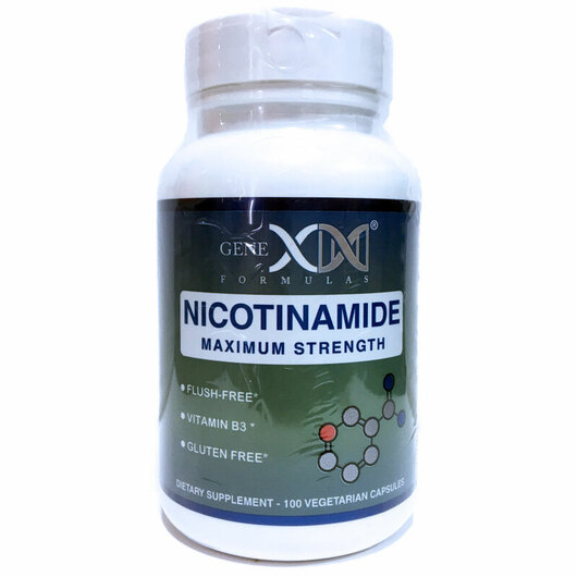 Основне фото товара Nicotinamide 500 mg, Нікотинамід 500 мг, 100 капсул