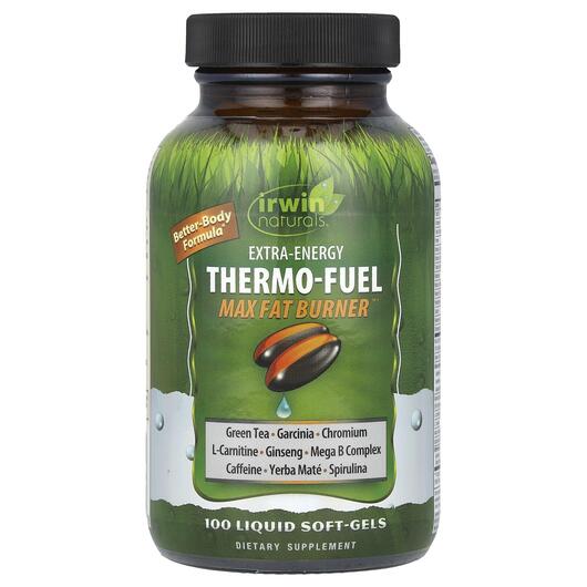 Основне фото товара Extra-Energy Thermo-Fuel Max Fat Burner, Жироспалювачі, 100 капсу