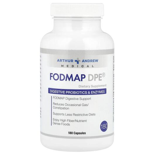 Основне фото товара Arthur Andrew Medical, FODMAP DPE, Пробіотики, 180 капсул