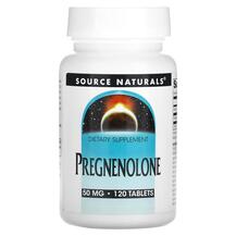 Pregnenolone 50 mg Прегненолон 50 мг Source Naturals
