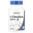 Фото товару Nutricost, L-Citrulline 1500 mg, L-Цитрулін, 60 капсул