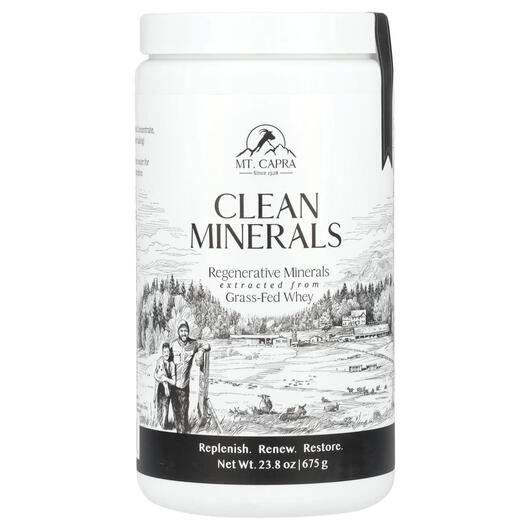 Основне фото товара Mt. Capra, Clean Minerals, Мінеральні добавки, 675 г