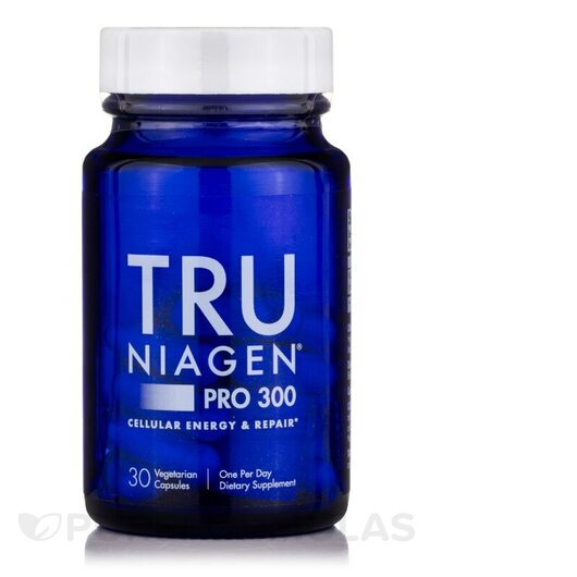 Основне фото товара Tru Niagen, Tru Niagen Pro 300 mg, Нікотинамід рибозид, 30 капсул