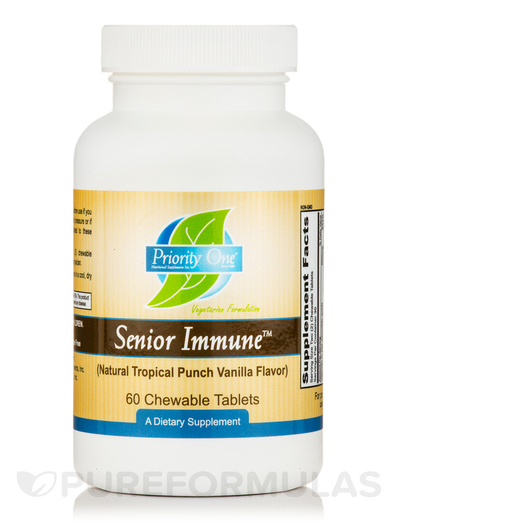 Основне фото товара Senior Immune Natural Tropical Punch, Підтримка імунітету, 60 таб