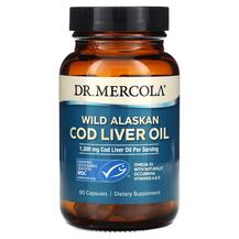 Wild Alaskan Cod Liver Oil 1300 mg Масло печени Dr.