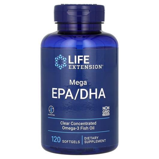 Основне фото товара Omega Foundations Mega, Omega Foundations Mega EPA / DHA, 120 кап