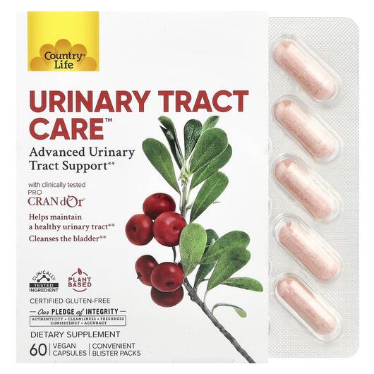 Основне фото товара Urinary Tract Care, Підтримка сечового міхура, 60 капсул