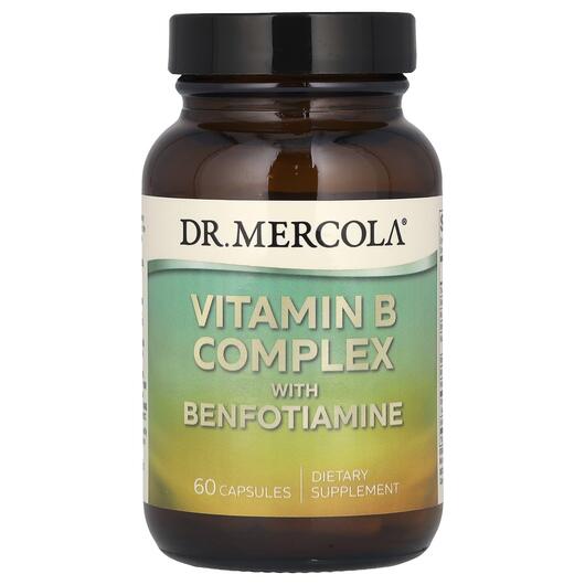 Основне фото товара Vitamin B Complex, В комплекс з Бенфотиаміном, 60 капсул