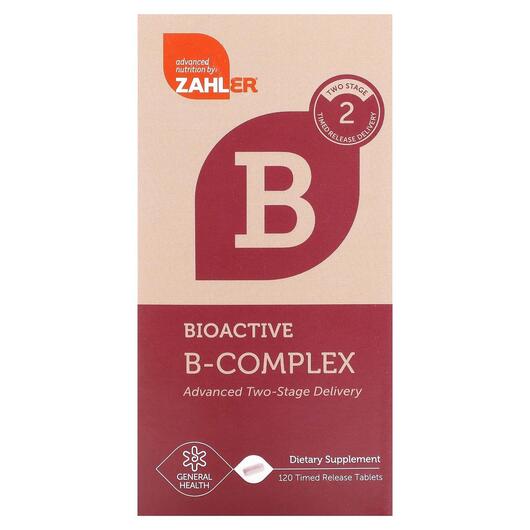 Основне фото товара Bioactive B-Complex, B-комплекс, 120 Timed Release Tablets