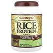 NutriBiotic, Raw Rice Protein Chocolate, Рисовий протеїн, 650 г