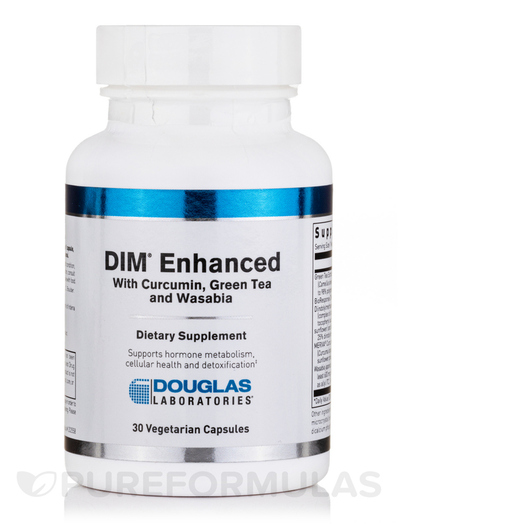 Основне фото товара Douglas Laboratories, DIM Enhanced, Дііндолілметан, 30 капсул