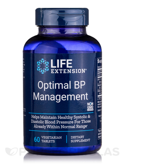 Основне фото товара Optimal BP Management, Підтримка Кров’яного тиску, 60 табле
