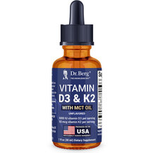 Фото товара Вітаміни D3 K2 Vitamin D3 K2 5000 IU Dr. Berg