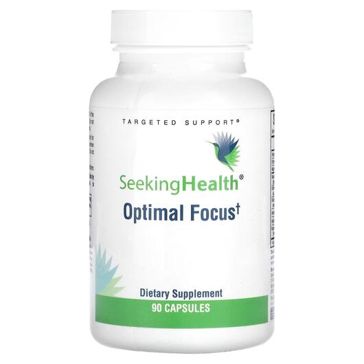 Основне фото товара Seeking Health, Optimal Focus, Підтримка мозку, 90 капсул