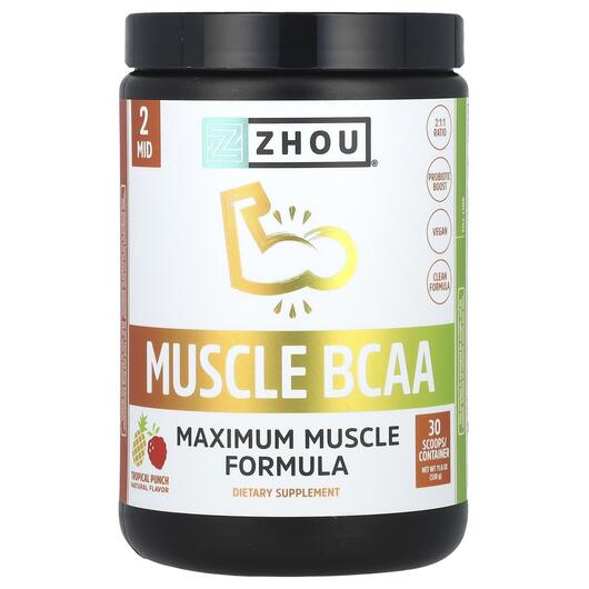 Основне фото товара Muscle BCAA Maximum Muscle Formula, Амінокислоти, 330 г
